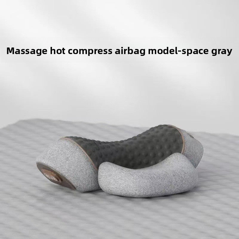 Amazon Spot English Switch Cervical Spine Pillow to Protect the Vertebrae for Sleeping Special Massage Spine Non-Traction Heating Compress