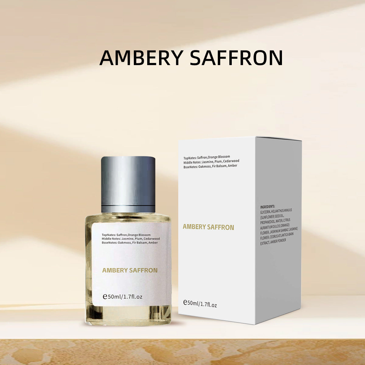 Amber Vanilla Perfume Spray