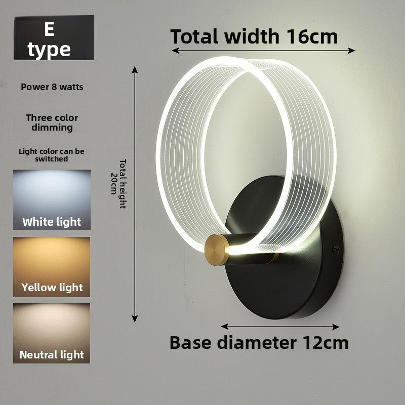 Ambient mood lighting for the bedside