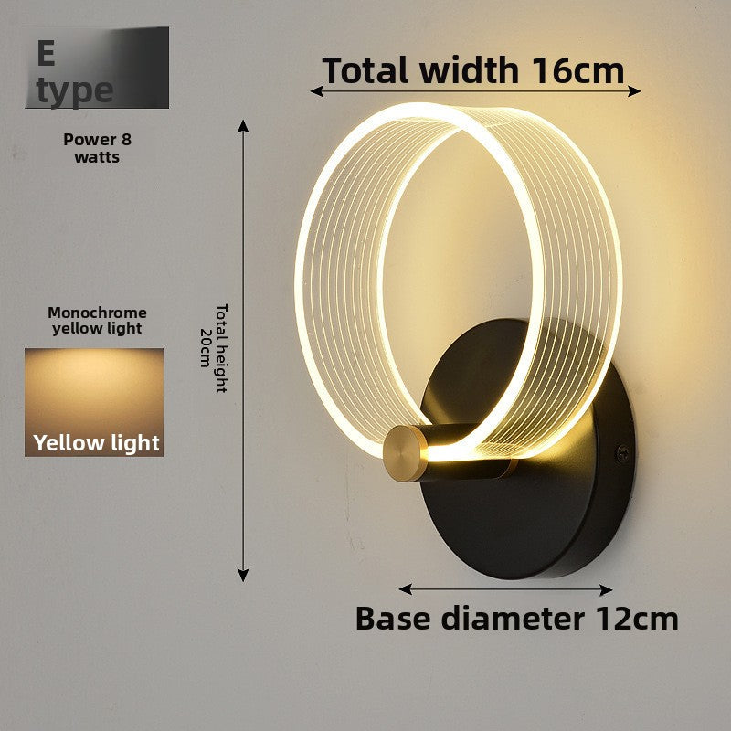 Ambient mood lighting for the bedside