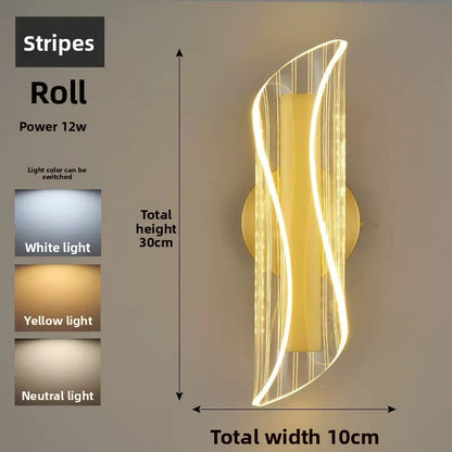 Ambient mood lighting for the bedside