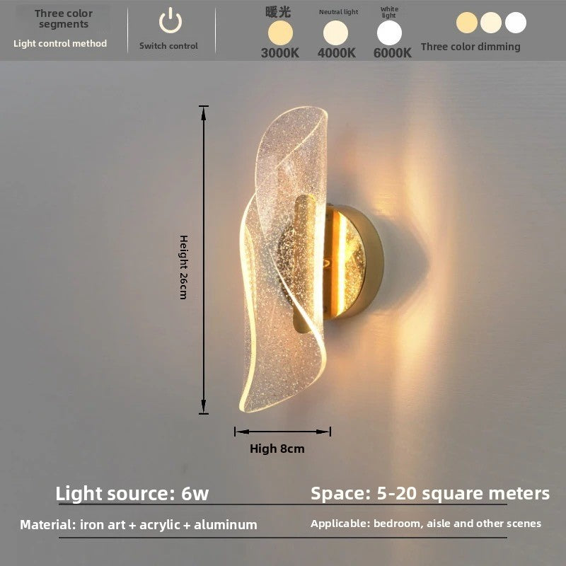 Ambient mood lighting for the bedside