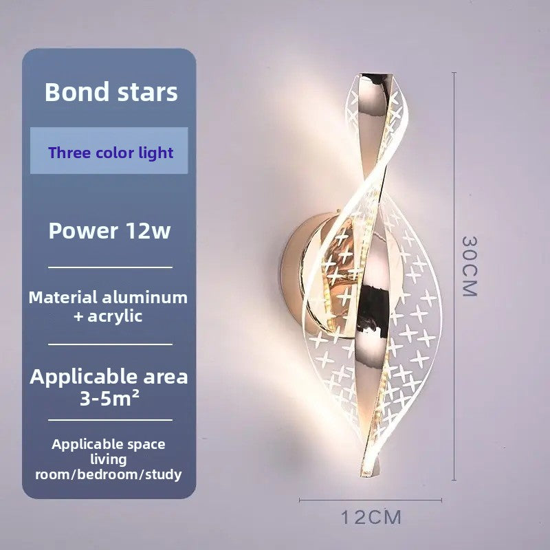 Ambient mood lighting for the bedside