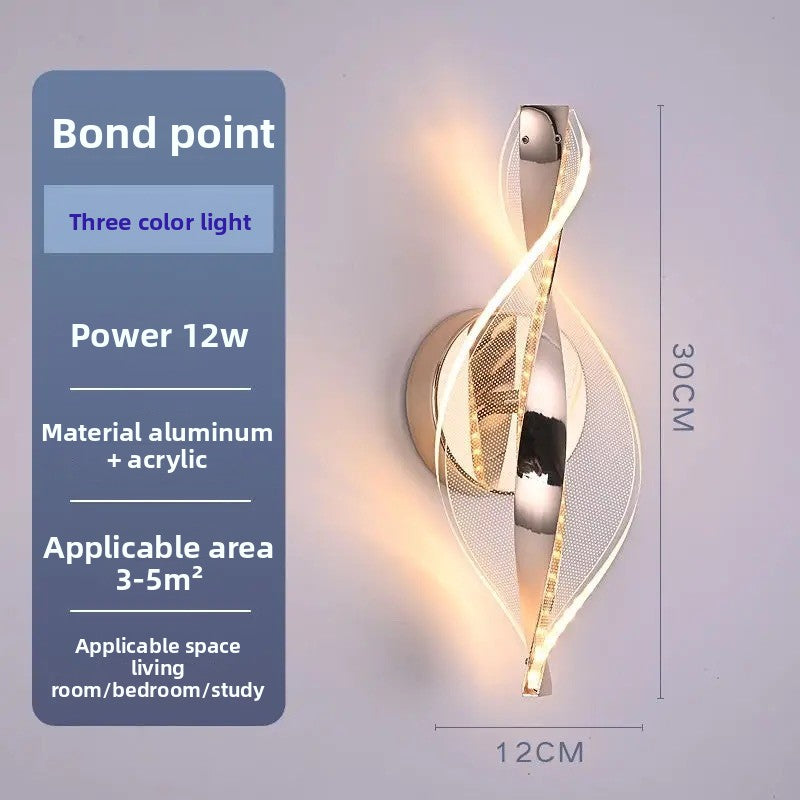 Ambient mood lighting for the bedside