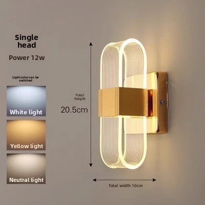 Ambient mood lighting for the bedside