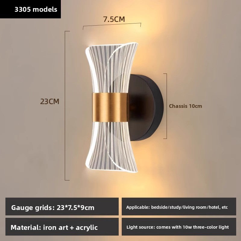 Ambient mood lighting for the bedside