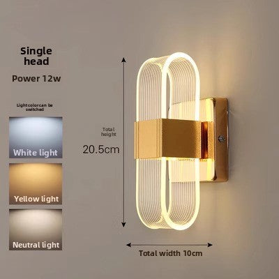 Ambient mood lighting for the bedside