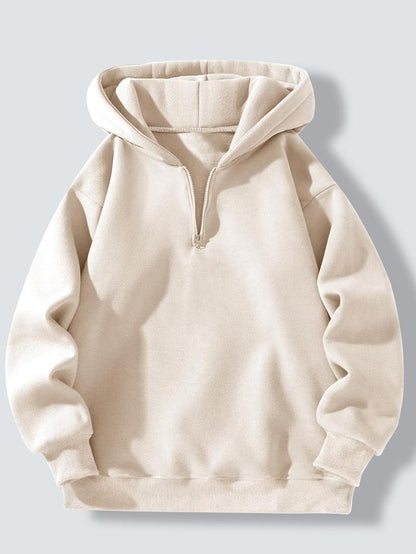 American Casual Zipper Hoodie Loose Sports Sweater