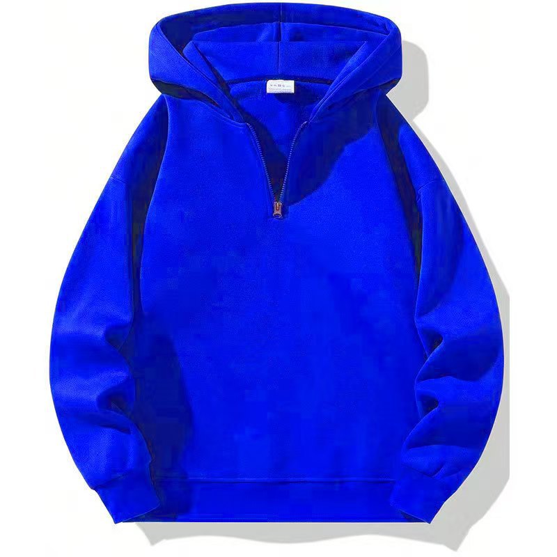 American Casual Zipper Hoodie Loose Sports Sweater
