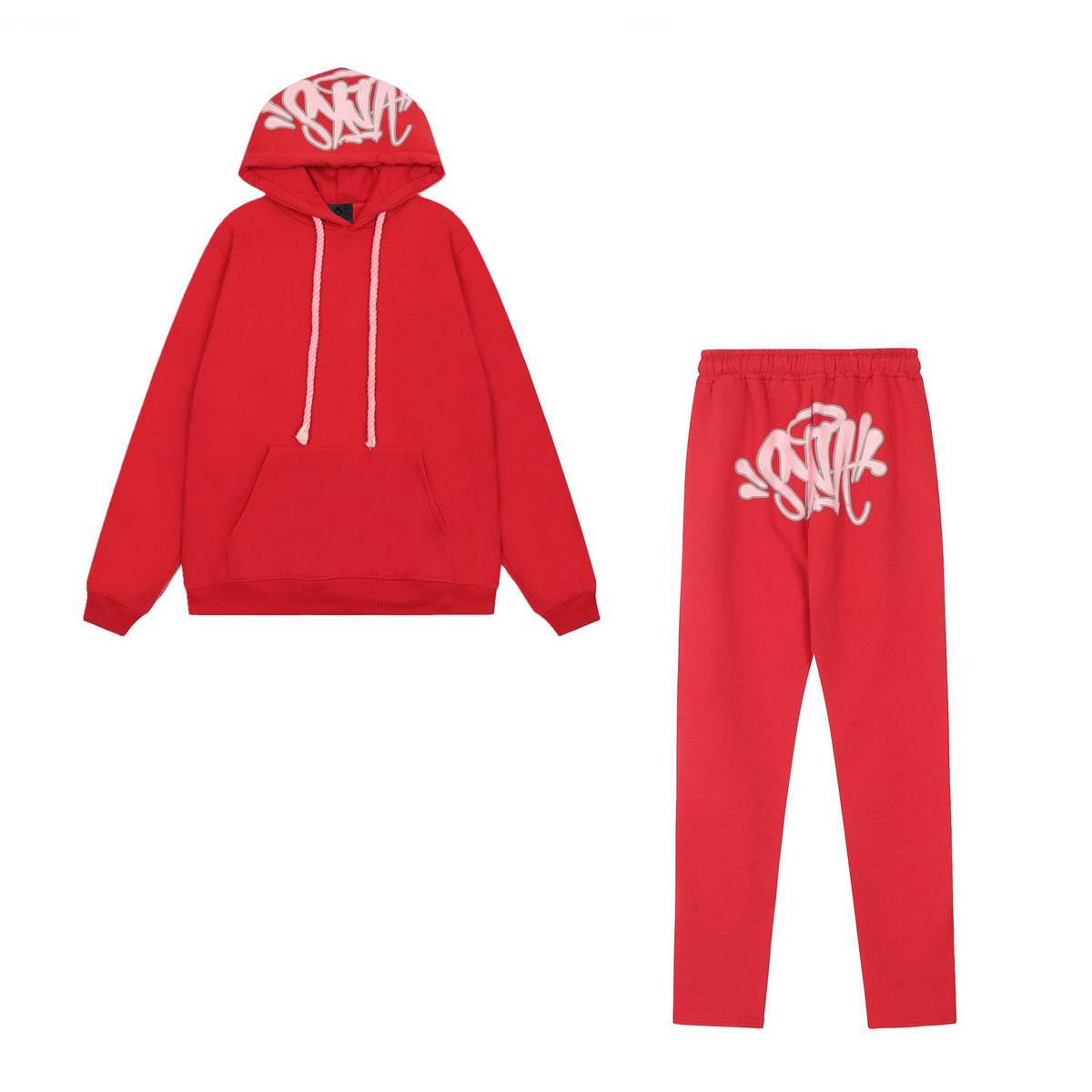American hip-hop style loose hoodie and sweatpants