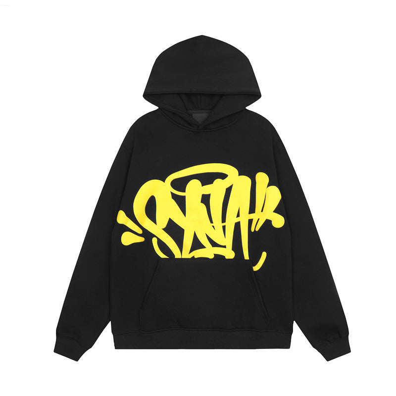 American hip-hop style loose hoodie and sweatpants
