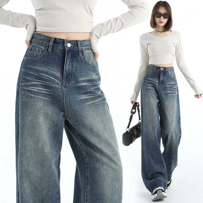 American Retro Wide Leg Jeans