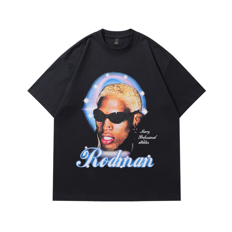 American street retro short-sleeved shirt