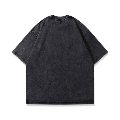 American street retro short-sleeved shirt
