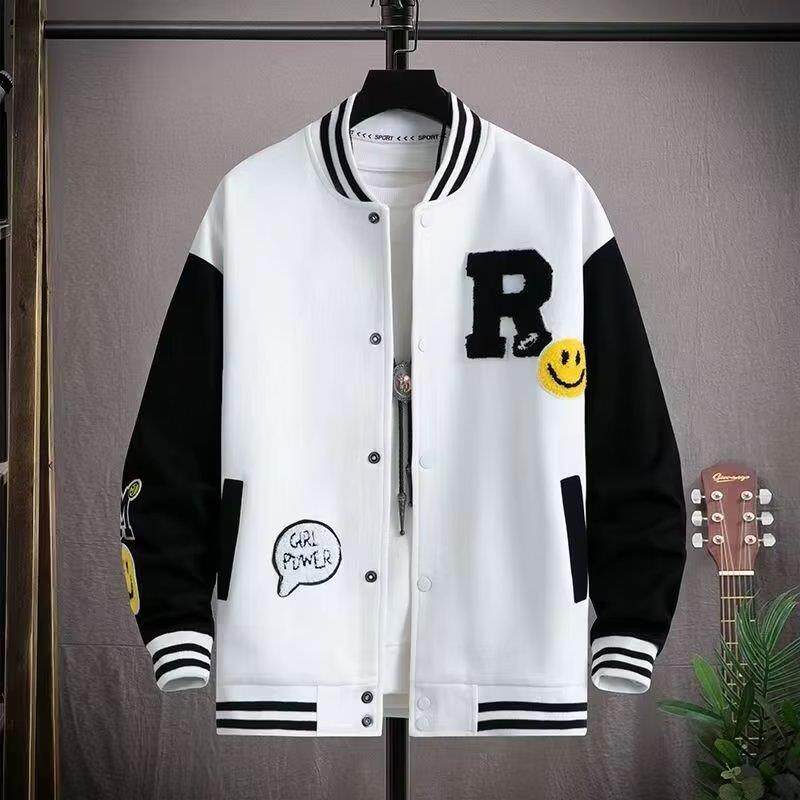 American-Style Baseball Jacket for Men
