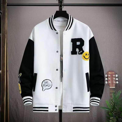 American-Style Baseball Jacket for Men