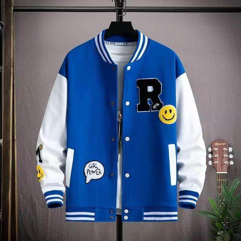 American-Style Baseball Jacket for Men