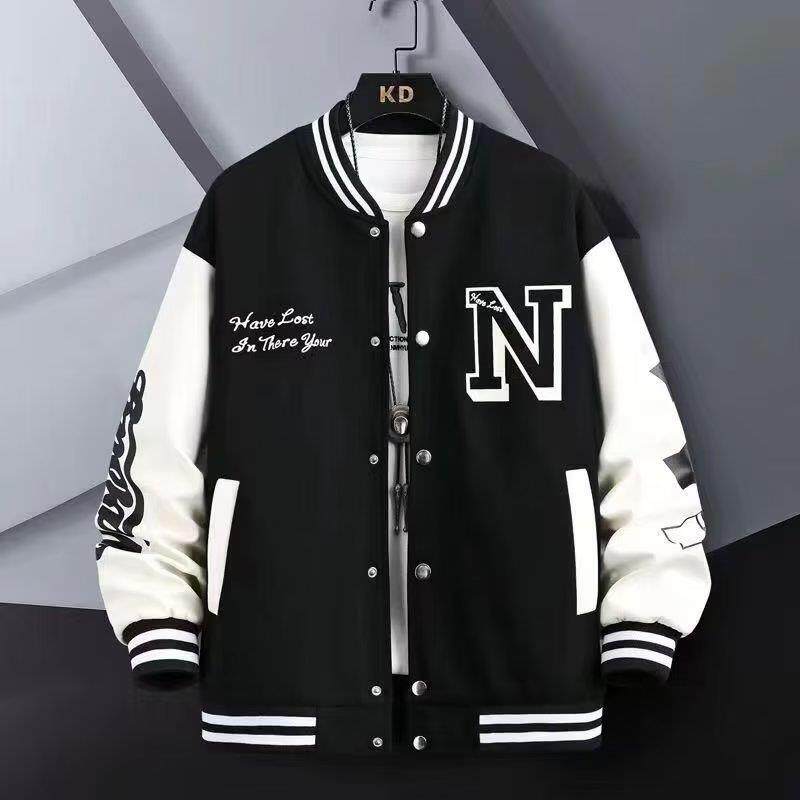 American-Style Baseball Jacket for Men
