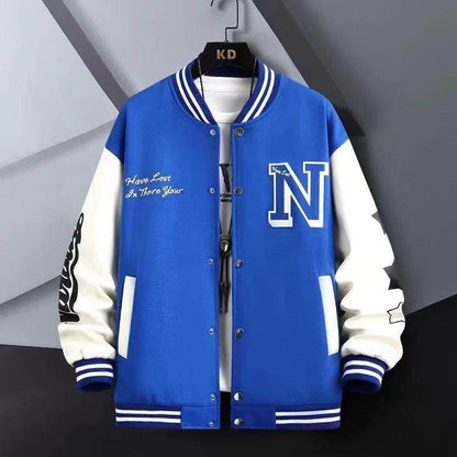 American-Style Baseball Jacket for Men