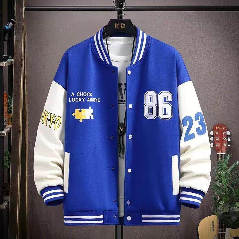 American-Style Baseball Jacket for Men