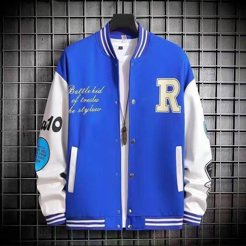 American-Style Baseball Jacket for Men