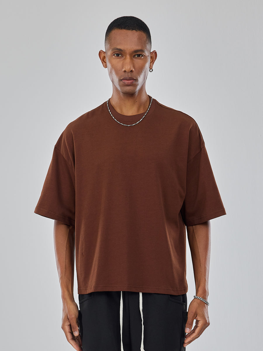 American-style pure cotton short-sleeved shirt
