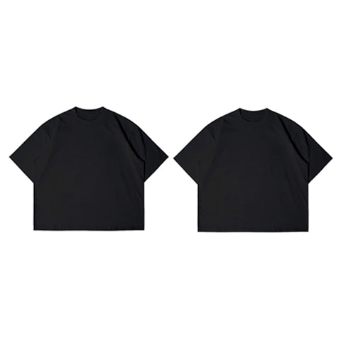 American-style pure cotton short-sleeved shirt