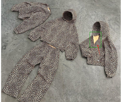 American-style retro hoodie