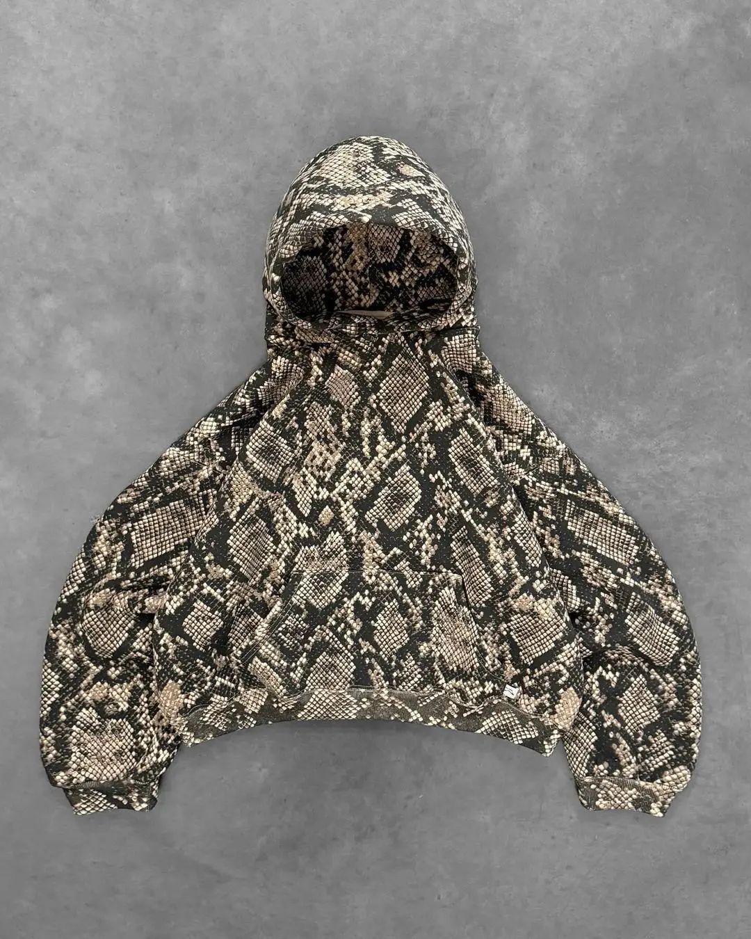 American-style retro hoodie