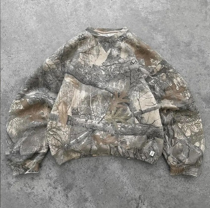 American-style retro hoodie