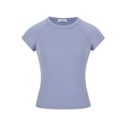 American-style retro short-sleeved shirt