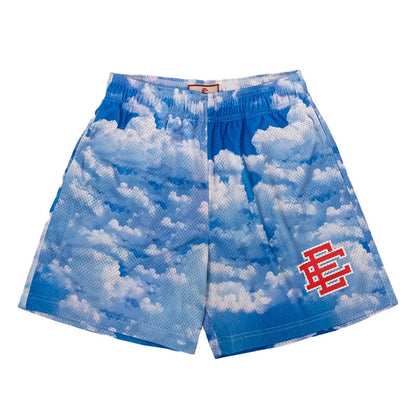 American style trendy elasticated short pants