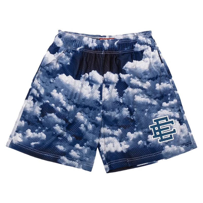 American style trendy elasticated short pants