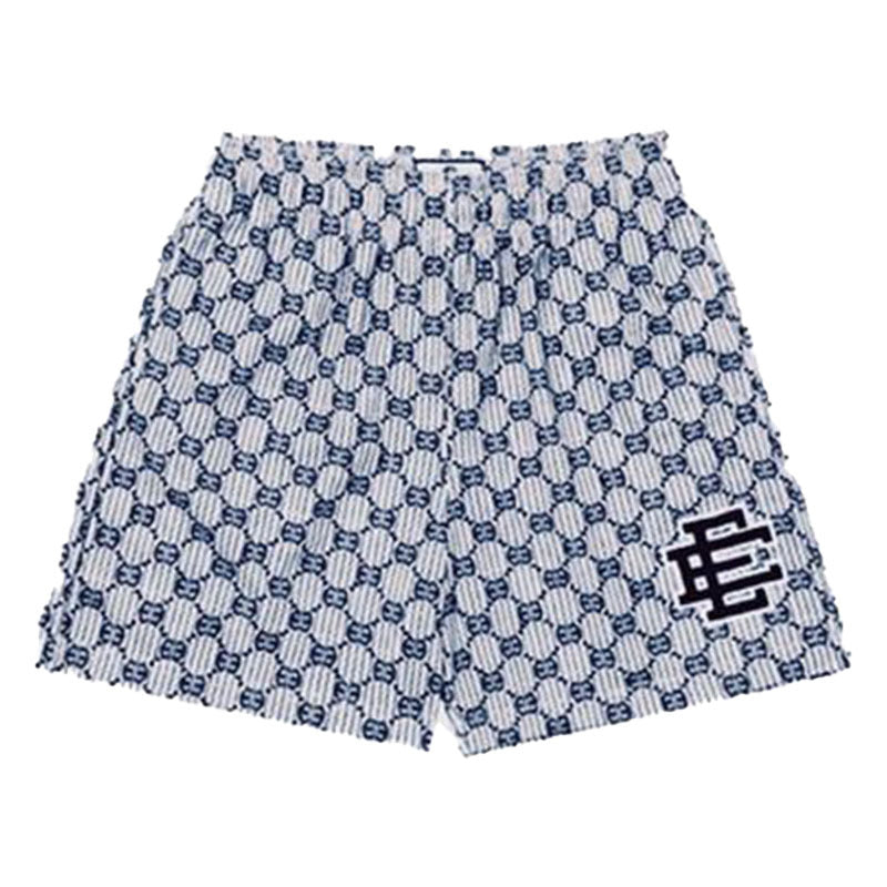 American style trendy elasticated short pants