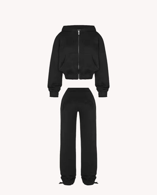 American Style Women's Coat and Pants Set