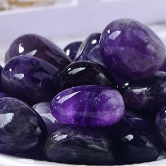 Amethyst crushed stone