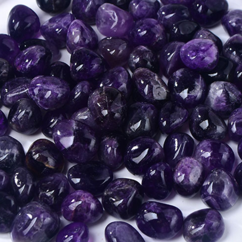 Amethyst crushed stone
