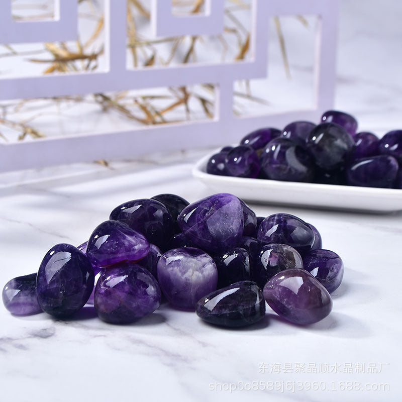 Amethyst crushed stone