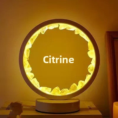 Amethyst Round Night Light
