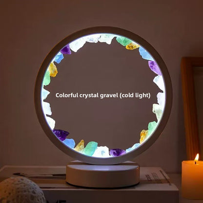 Amethyst Round Night Light