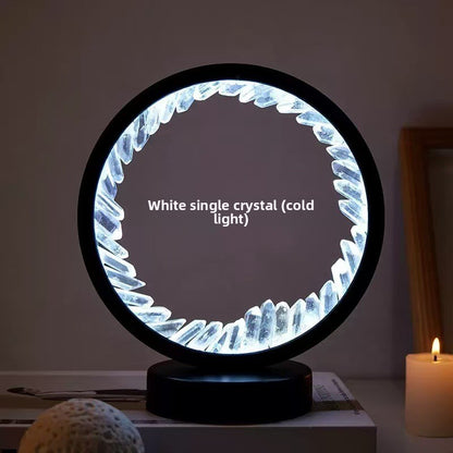 Amethyst Round Night Light