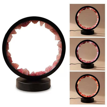 Amethyst Round Night Light