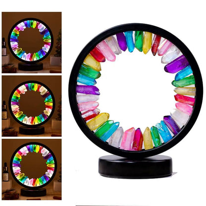 Amethyst Round Night Light