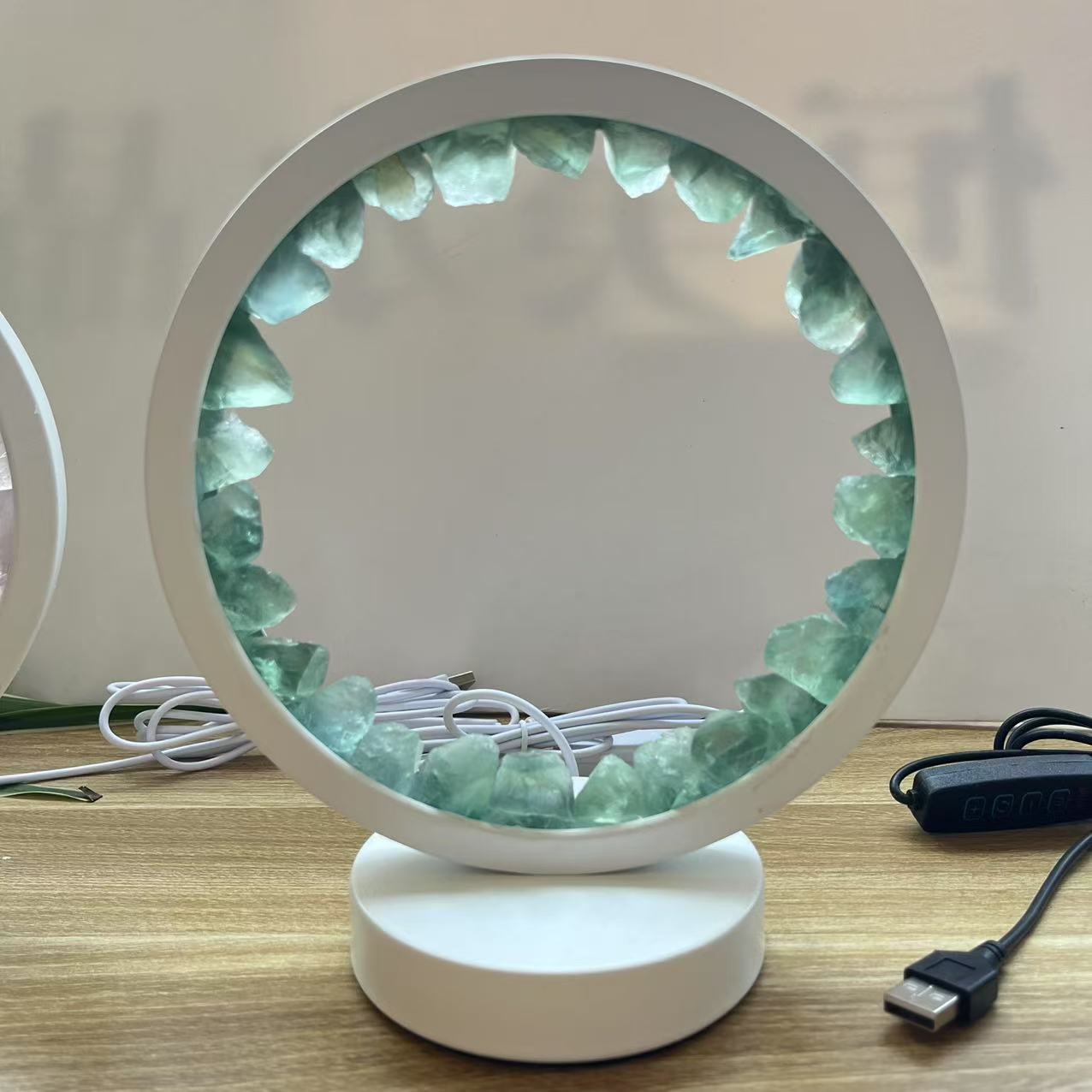 Amethyst Round Night Light