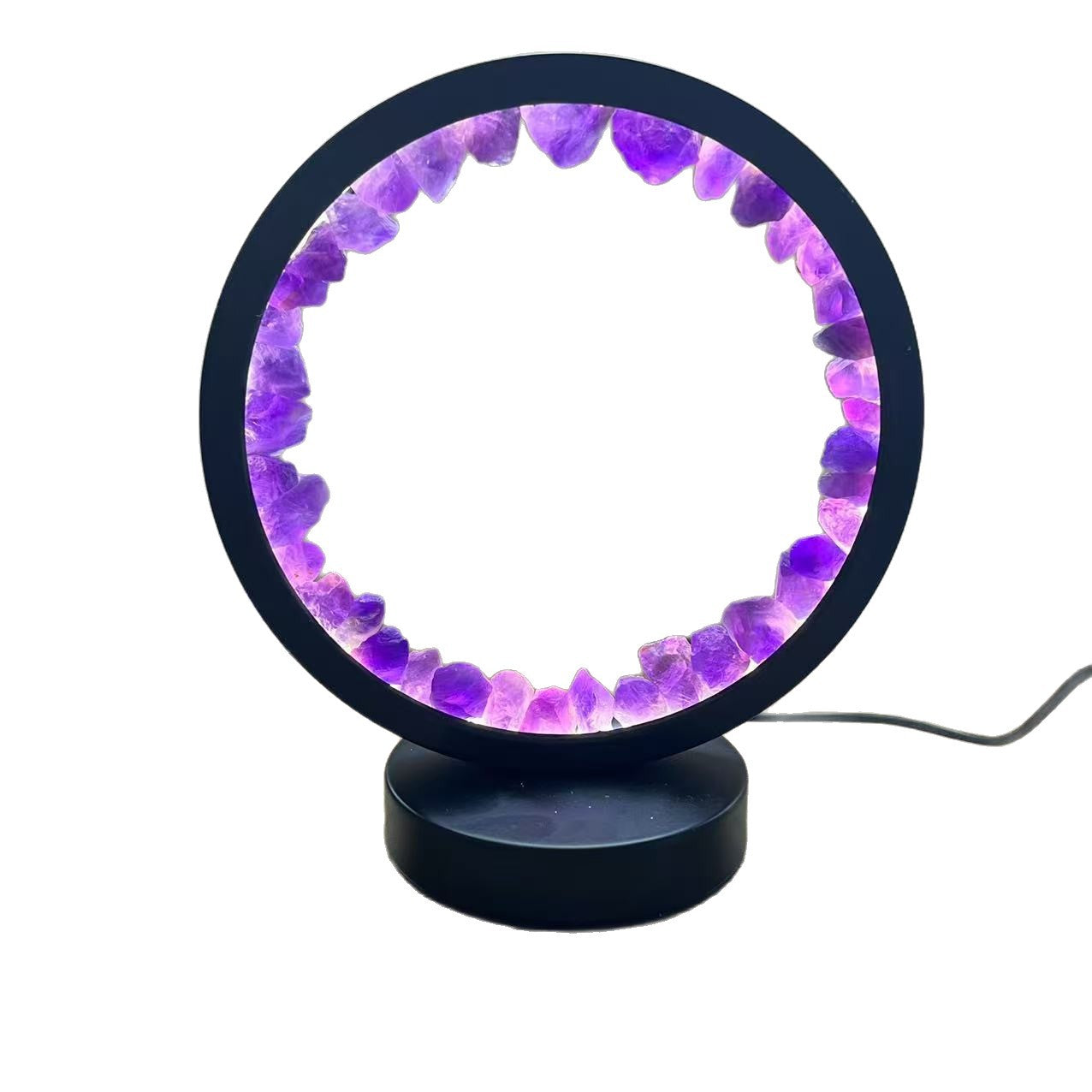 Amethyst Round Night Light