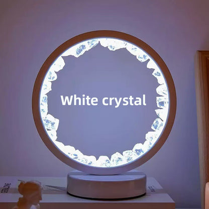 Amethyst Round Night Light