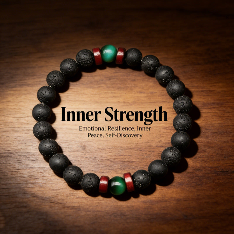 Amethyst Tiger Eye Stone Bracelet
