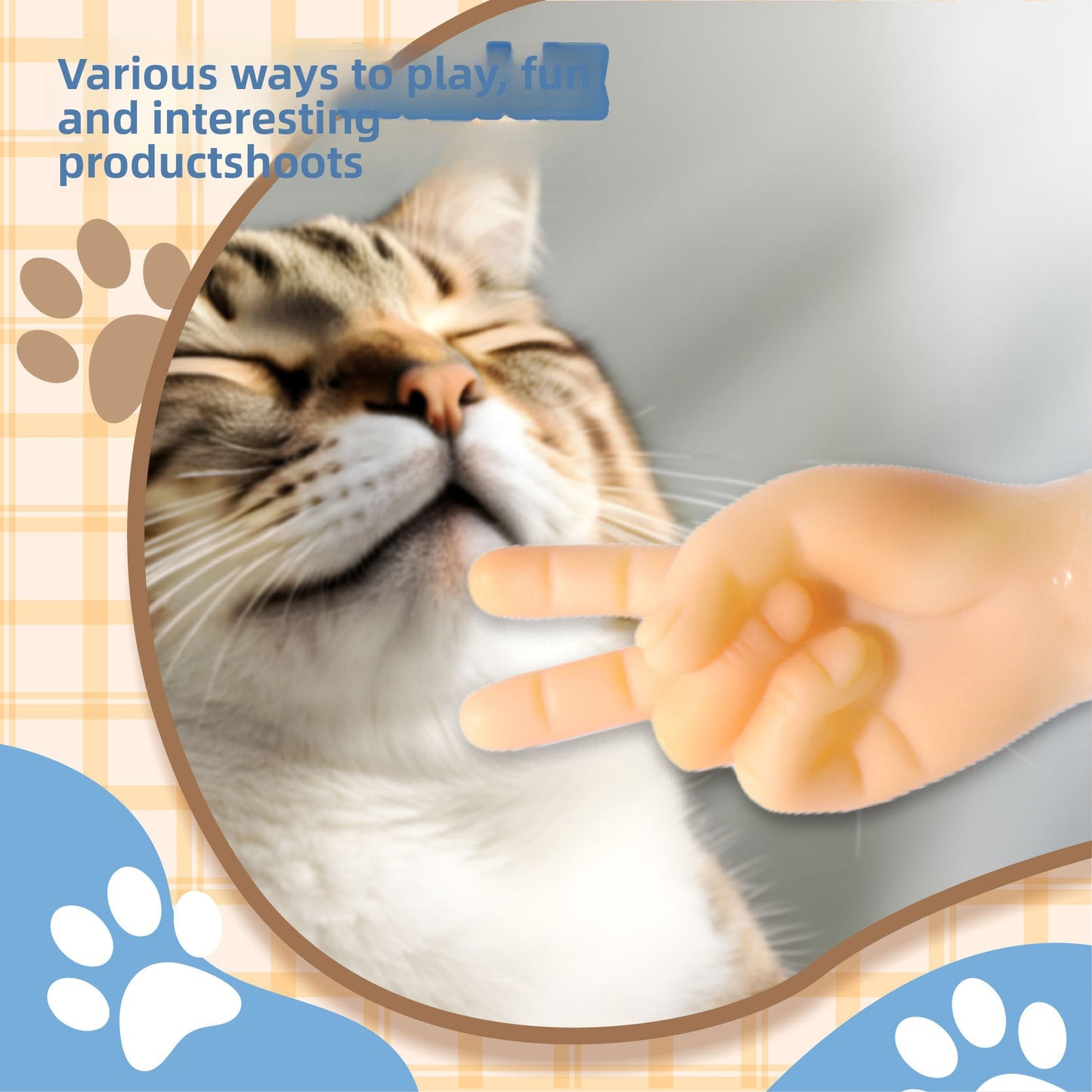 Amusing Rubber Finger Gesture Gloves