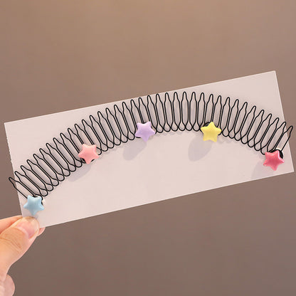 An extended version of a children's hair trimming tool