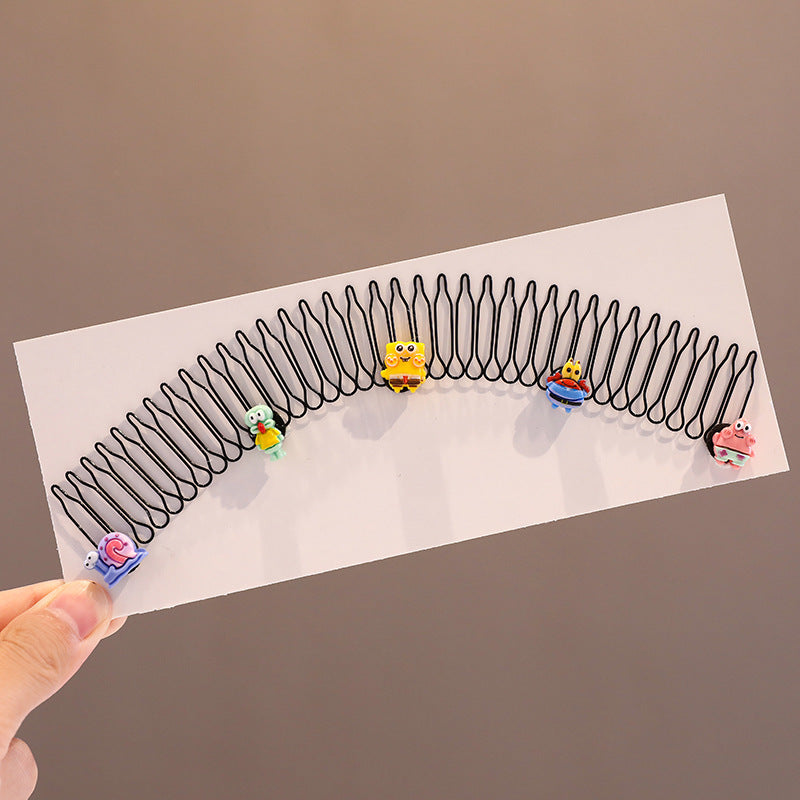 An extended version of a children's hair trimming tool